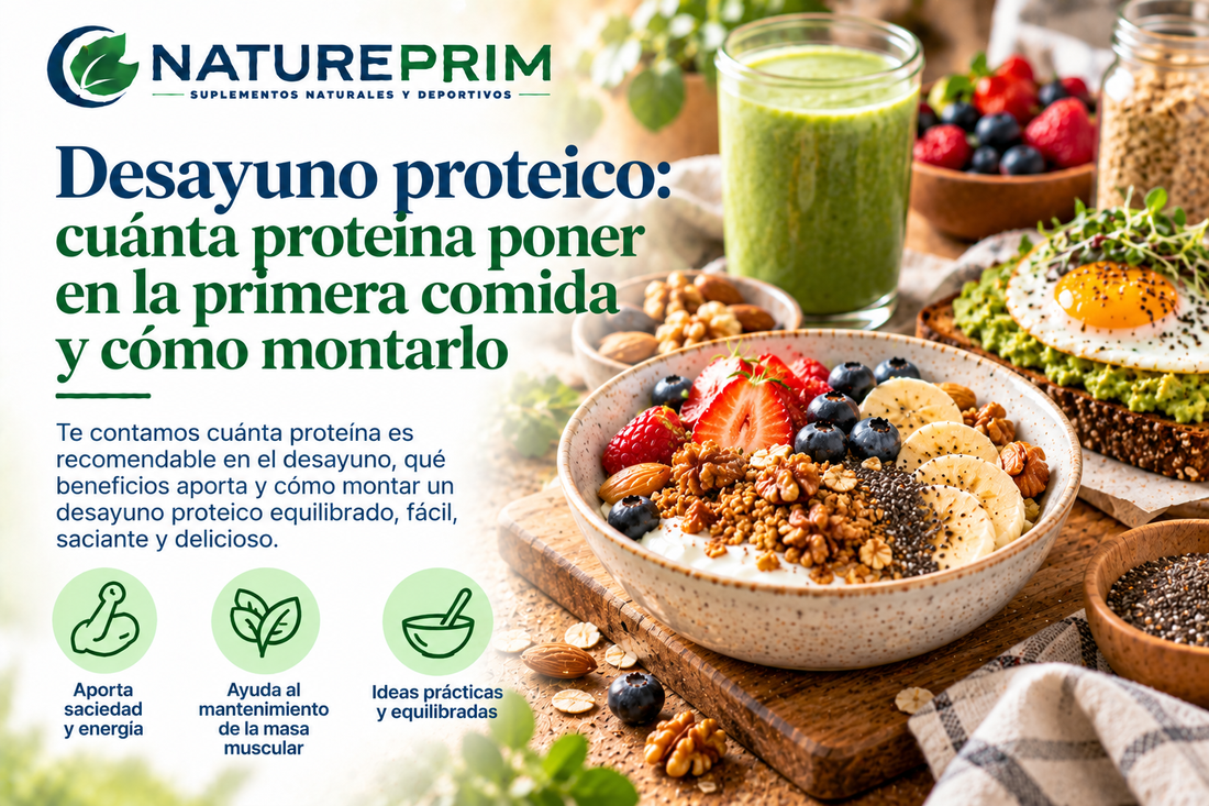 Desayuno Proteico: Cuánta Proteína Poner en la Primera Comida y Cómo Montarlo