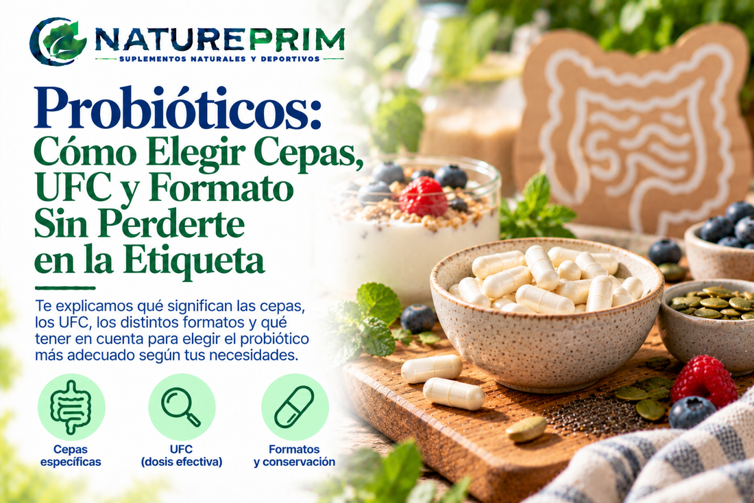 Probióticos: Cómo Elegir Cepas, UFC y Formato Sin Perderte en la Etiqueta