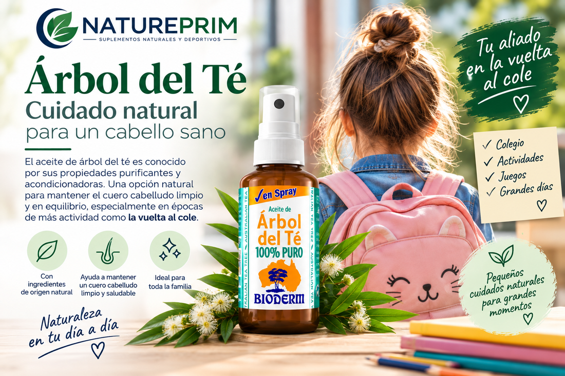 Aceite de Árbol del Té en Spray de Tongil: Qué Es y Cómo Usarlo Bien en la Vuelta al Cole