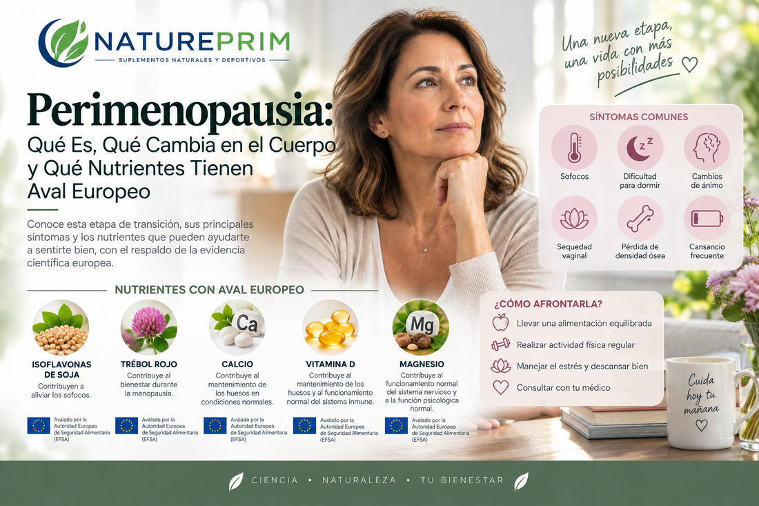 Menopausia: Nutrientes Clave, Alimentación y Cómo Cuidarte