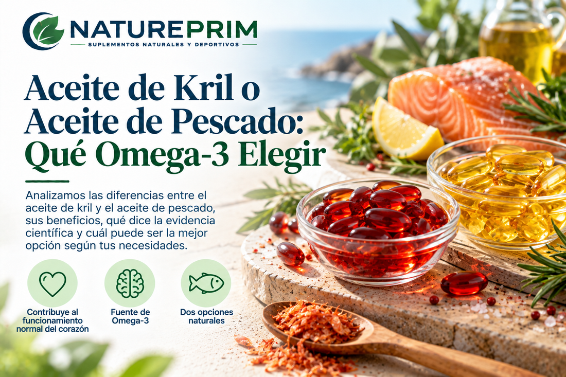 Aceite de Kril o Aceite de Pescado: Qué Omega-3 Elegir