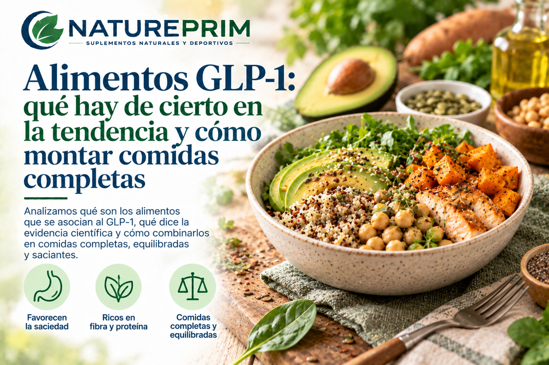 Alimentos GLP-1: Qué Hay de Cierto en la Tendencia y Cómo Montar Comidas Completas