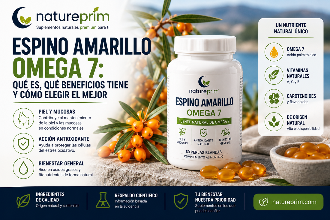 Omega 7 y Espino Amarillo: Qué Es, Pulpa o Semilla y Cómo Elegirlo