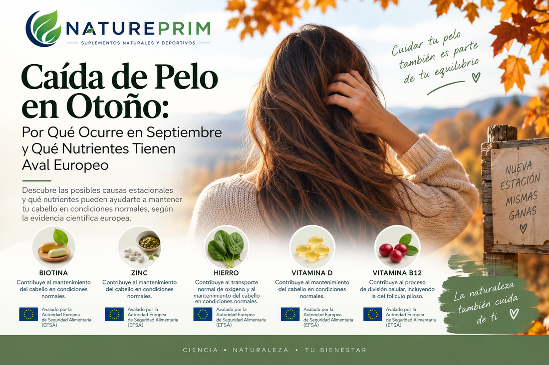 Caída de Pelo en Otoño: Por Qué Ocurre en Septiembre y Qué Nutrientes Tienen Aval Europeo