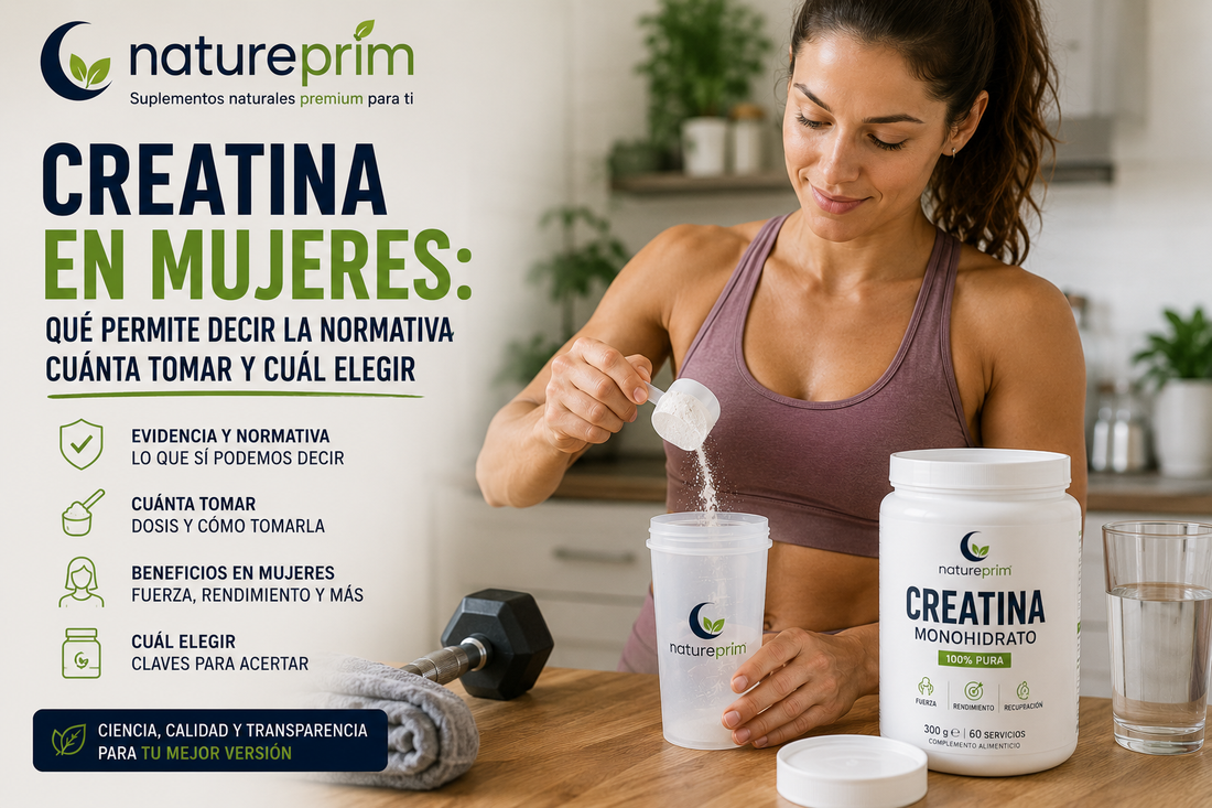 Creatina en Mujeres: Qué Permite Decir la Normativa, Cuánta Tomar y Cuál Elegir