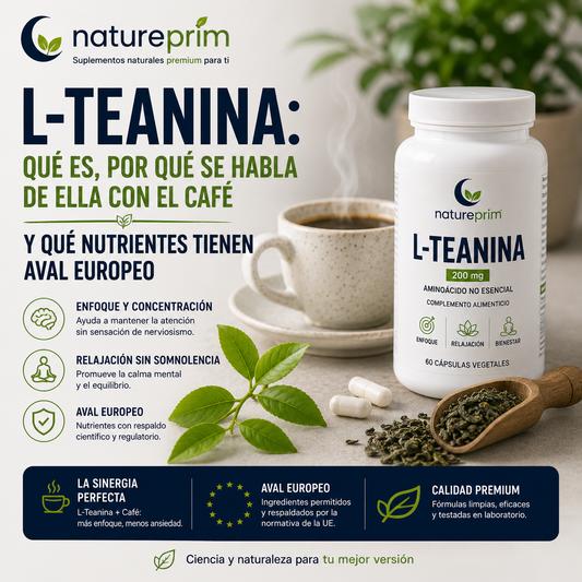 L-Teanina: Qué Es, Por Qué Se Habla de Ella con el Café y Qué Nutrientes Tienen Aval Europeo