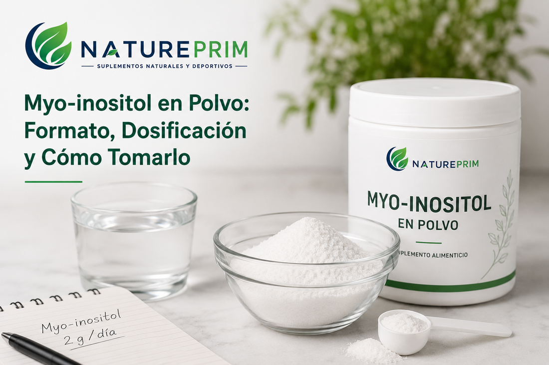 Myo-inositol en Polvo: Formato, Dosificación y Cómo Tomarlo