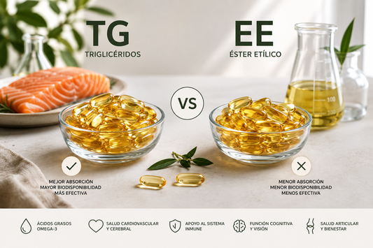 Omega-3 Triglicéridos (TG) vs Éster Etílico (EE): ¿Qué Forma Elegir?