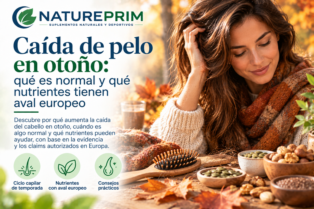 Caída de Pelo en Otoño: Qué Es Normal y Qué Nutrientes Tienen Aval Europeo