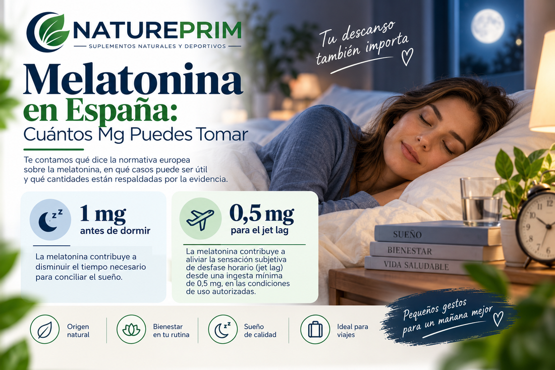 Melatonina en España: Cuántos Mg Puedes Tomar sin Receta (y Qué Avala la EFSA)