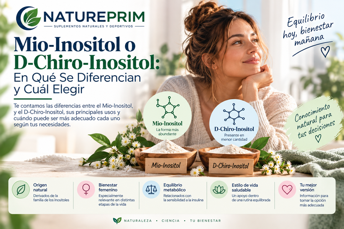 Mio-Inositol o D-Chiro-Inositol: En Qué Se Diferencian y Cuál Elegir