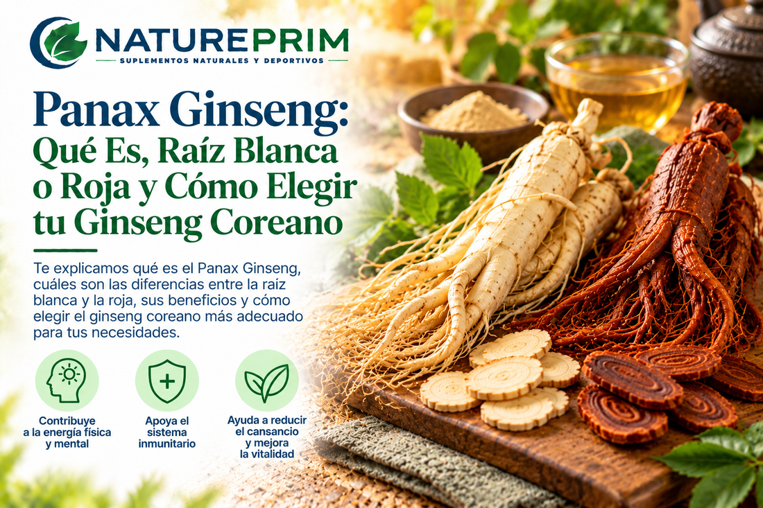 Panax Ginseng: Qué Es, Raíz Blanca o Roja y Cómo Elegir tu Ginseng Coreano