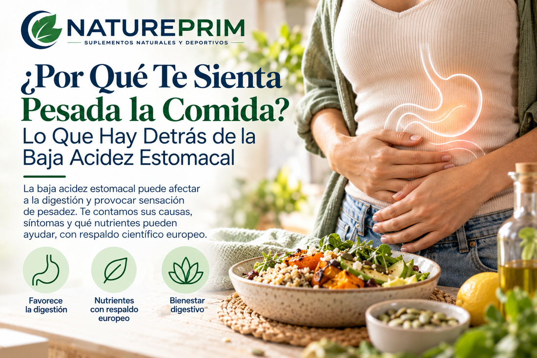 ¿Por Qué Te Sienta Pesada la Comida? Lo Que Hay Detrás de la Baja Acidez Estomacal