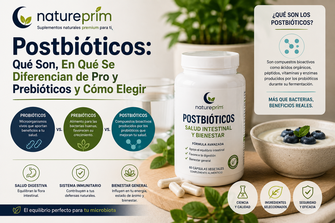 Postbióticos: Qué Son, En Qué Se Diferencian de Pro y Prebióticos y Cómo Elegir
