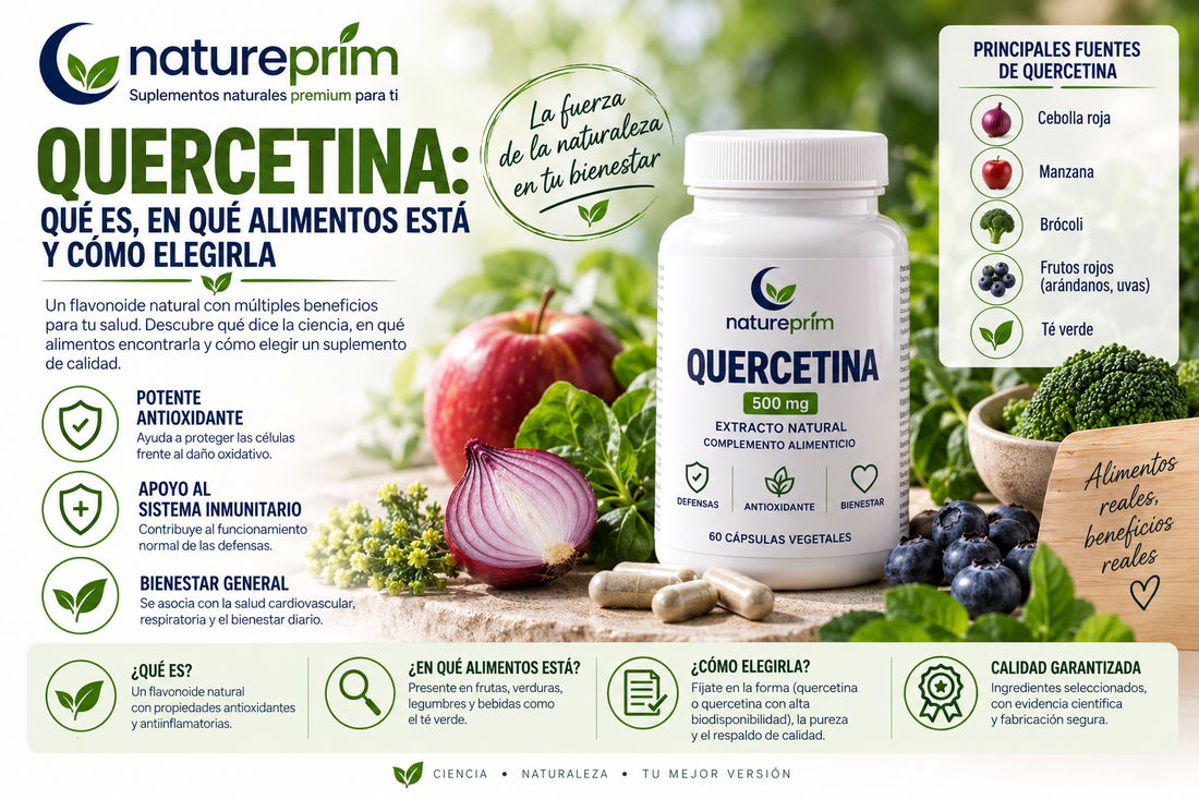 Quercetina: Qué Es, En Qué Alimentos Está y Cómo Elegirla