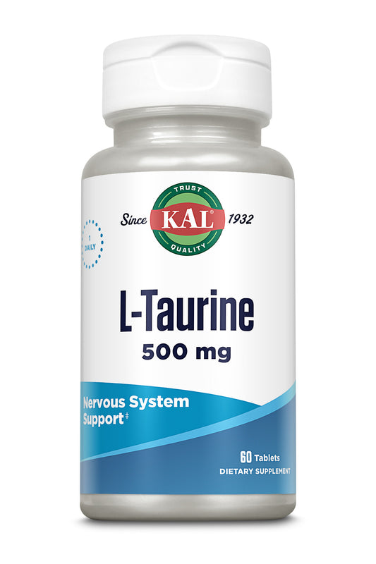 L-Taurina 500 mg KAL aminoácido ActivTab 60 comprimidos - suplemento España