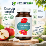 Pack 2 Ácido Málico Pomalic El Granero Integral | 60 Cápsulas 650 mg