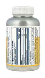 Calcium Citrate 1000mg Solaray | Masticable Sabor Naranja | Sin Azúcar | 60 Comprimidos