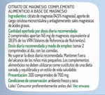 Pack 2 Citrato de Magnesio (MG 500) El Granero Integral | Alta Absorción | 300 Comprimidos 760 mg