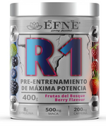 R1 Preworkout EFNE | Cafeína, Citrulina, Beta-Alanina y Creatina | 400g