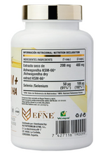 Pack 2 Selenio + Ashwagandha KSM-66® EFNE | Vegano | 60 Cápsulas