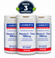 Pack 3 Vitamina C 1000 mg Liberación Sostenida Lamberts | Con Bioflavonoides y Escaramujo | Vegana | 60 Comprimidos