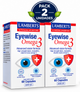 Pack 2 Eyewise Omega 3 Lamberts | DHA 250mg, Luteína 20mg, Zeaxantina y Vitamina D3 | 60 Cápsulas