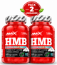 Pack 2 HMB Amix | 500mg por Cápsula | Cápsulas Veganas | 120 Cápsulas