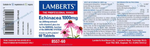 Equinácea 1000mg Lamberts | Con Vitamina C y Zinc | 60 Comprimidos