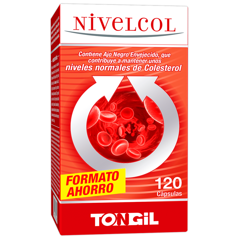 Nivelcol EstadoPuro Tongil levadura roja de arroz CoQ10 colesterol 120 cápsulas - suplemento España