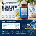 Omega 3 2400-TG EstadoPuro EPA+DHA | 90 Perlas