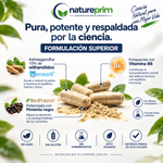 Ashwagandha Optimizada EstadoPuro | Con Vitamina B6 | 30 Cápsulas