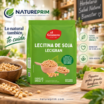 Pack 2 Lecigran Lecitina de Soja No GMO El Granero Integral | En Gránulos | 500 g