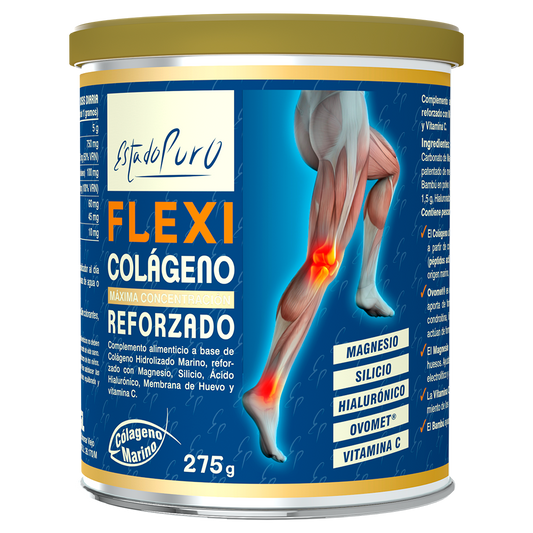 Flexi Colágeno Marino Reforzado EstadoPuro articulaciones piel Tongil 275 g - suplemento España