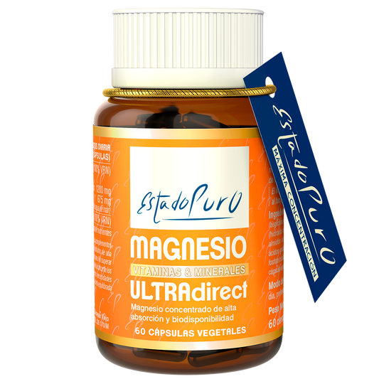 Magnesio ULTRAdirect EstadoPuro alta absorción bisglicinato malato Tongil - suplemento España