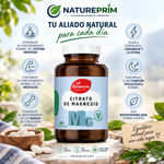Pack 2 Citrato de Magnesio (MG 500) El Granero Integral | Alta Absorción | 300 Comprimidos 760 mg