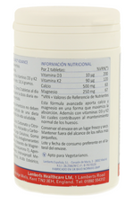Osteoguard® ADVANCE Lamberts | Calcio, Magnesio, Vitamina K2 y D3 | Vegetariano | 90 Comprimidos