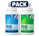 Pack Nua DHA 1000 mg (30 Perlas) + Nua EPA 1200 mg (30 Perlas) | Omega 3 IFOS 5★ | Nua Biological