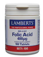 Ácido Fólico 400 µg Lamberts - Natureprim
