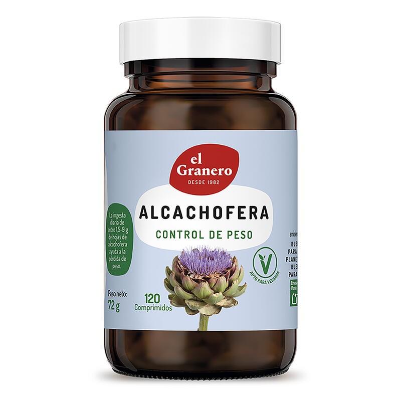 Alcachofera El Granero Integral Cynara scolymus 120 comprimidos 600mg - suplemento España