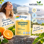 Vitamina C Liposomal 500 mg Solaray | 100 VegCaps