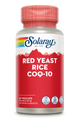 Plus Red Rice & Q10 Solaray | Levadura Roja de Arroz + Niacina + Coenzima Q10 | 60 Cápsulas