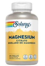 Pack 2 Magnesio Citrato Solaray | Formato Grande | 180 VegCaps