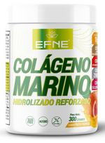 Colágeno Marino EFNE | Sabor Frutas Tropicales | Hidrolizado + Ácido Hialurónico, Vitamina C, Zinc y Selenio | 300g