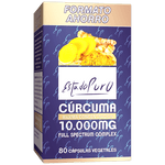 Cúrcuma 10000 mg EstadoPuro Bioperine bienestar articular formato ahorro Tongil 80 cápsulas - suplemento España