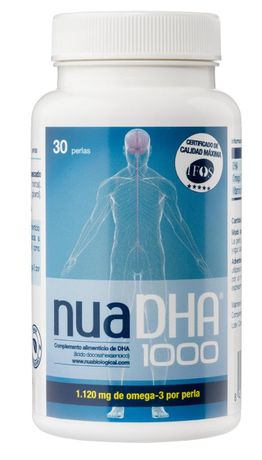 NuaDHA 1000 mg IFOS 5★ | Cerebro y Visión | 30 Perlas
