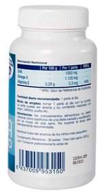 NuaDHA 1000 mg IFOS 5★ | Cerebro y Visión | 30 Perlas