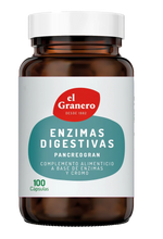 Enzimas Digestivas Pancreogran Complex El Granero Integral 100 cápsulas 585mg - suplemento España