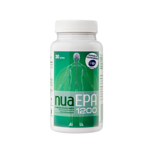 NuaEPA 1200 mg IFOS 5 estrellas cardiovascular corazón 30 perlas Nua Biological - suplemento España