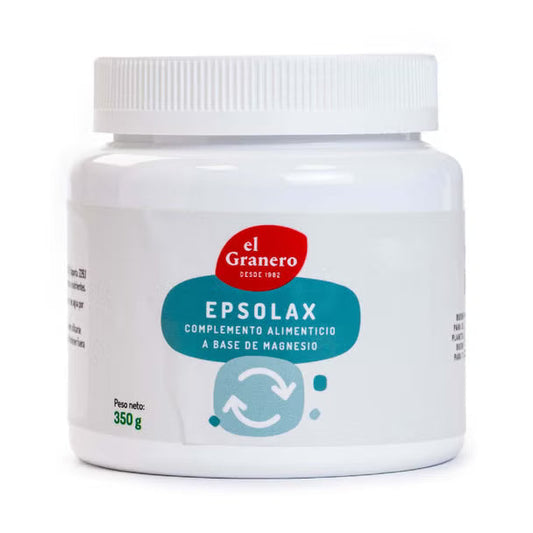 Epsolax Sales de Magnesio El Granero Integral sales de Epsom baño relajante 350g - suplemento España